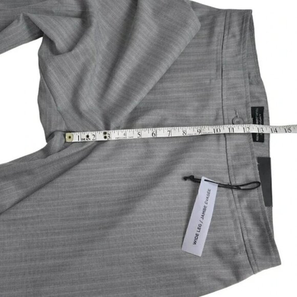 NWT Penningtons Pants Slightly Curvy Fit Gray Straight Leg Size 16 - Picture 10 of 11